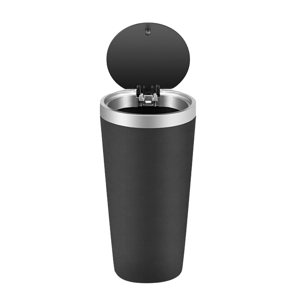 Car Trash Can Bin Durable Washable Leakproof Mini Car Cup Holder Garbage Can With Lid For Car 7661315115730