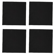 50PCS Window Glass Cleaning Cloth Thickened Mirror Cleaning Towels For Rv Yacht Black 30 X 30 cm / 11.8 X 1.8in