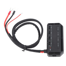 12V Motorradsicherungshalterblock 20A mit LED-Anzeige, 9,6cm x 4,5cm