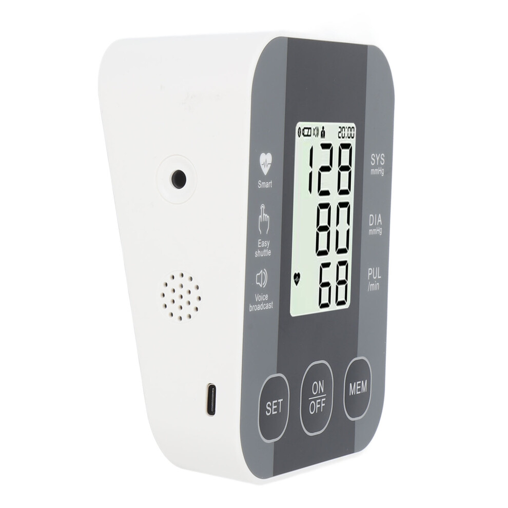 Blood Pressure Machine High Accuracy Voice Broadcast Automatic Intelligent LCD Blood Pressure Device