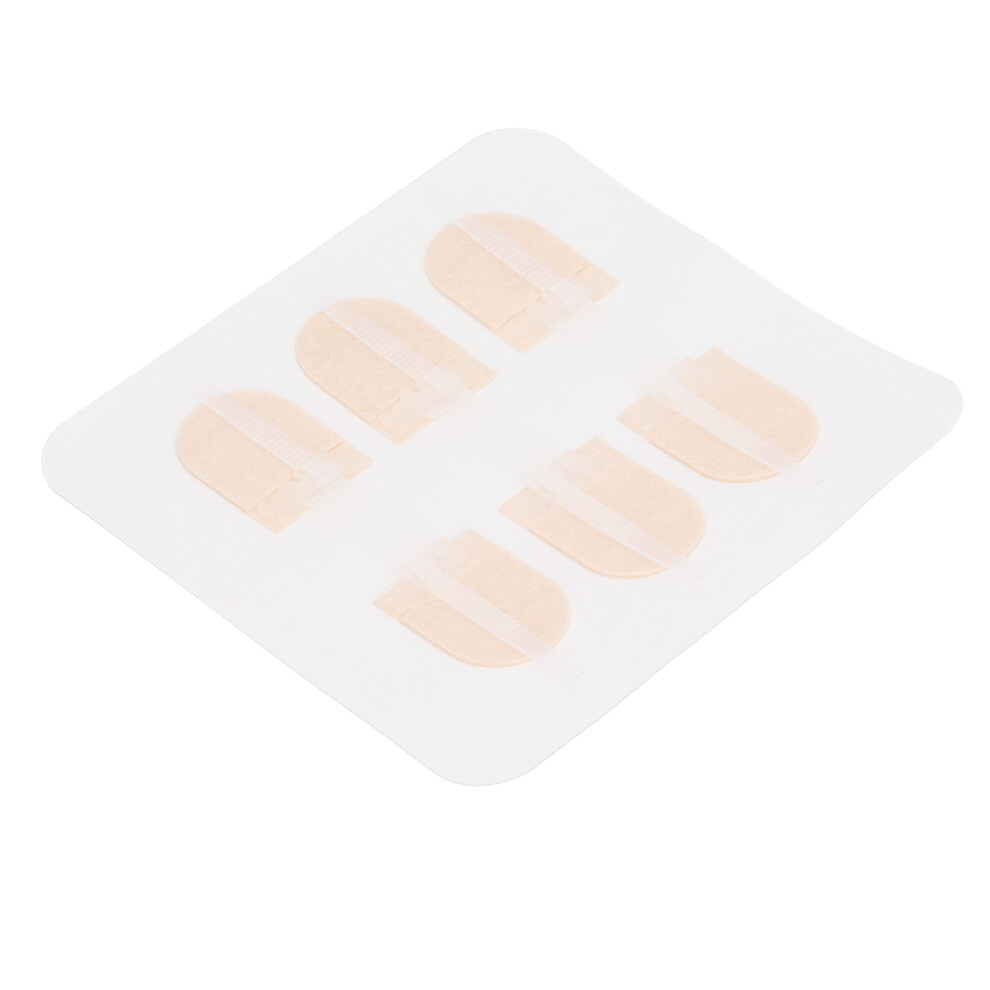 3 Strap Zipper Wound Closure Patches Breathable Seamless Elastic Zip Sutures Bandages for Wound Care 90 X 20mm / 3.5 X 0.8in