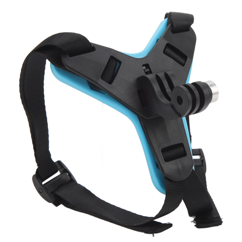 Helmet Chin Mount Light Anti Slip Motorcycle Helmet Chin Strap Holder for DJI Osmo Action 3 2 Camera Mobile Phones Blue-image-OPC-PHR2JGX-NEW