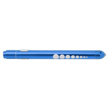 Yellow Pen Light Gauge LED Aluminium Alloy Portable Medical Inspection Pen Lamp for Nurses Doctor Blue