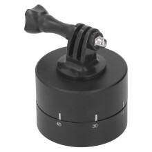 Camera Time Lapse Stabilizer Panoramic Panning Base 360 Degree Rotation 120 Minutes Timing Sports Camera Shooting Full Metal Base