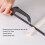 Mini Hacksaw Frame Adjustable Compact Hand Hack Saw Aluminum Alloy Frame with Blade 5