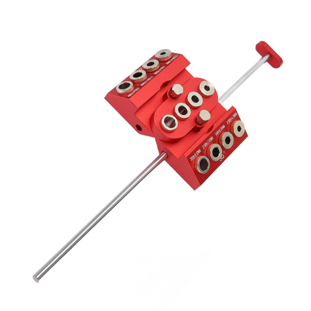 30 45 90 Angled Drill Guide Extended Positioning Multi Angle Woodworking Drill Jig 9391315125993