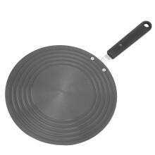 Heat Diffuser Simmer Plate Thickened 4mm Aluminium Alloy Reduce Flame Stove Heat Plate Kitchen Accessories with Handle 24cm