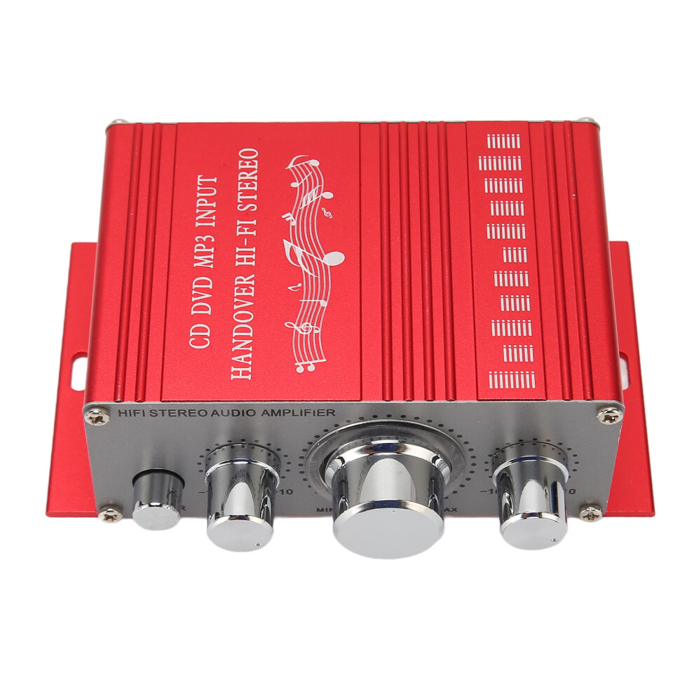 Car Power Amplifier Dc 12V Hifi 20Hz To 20Khz Mp3 Cd Dvd Dsp 4 Sound Field Car Audio Amplifier For Music Sound System 9411315127558