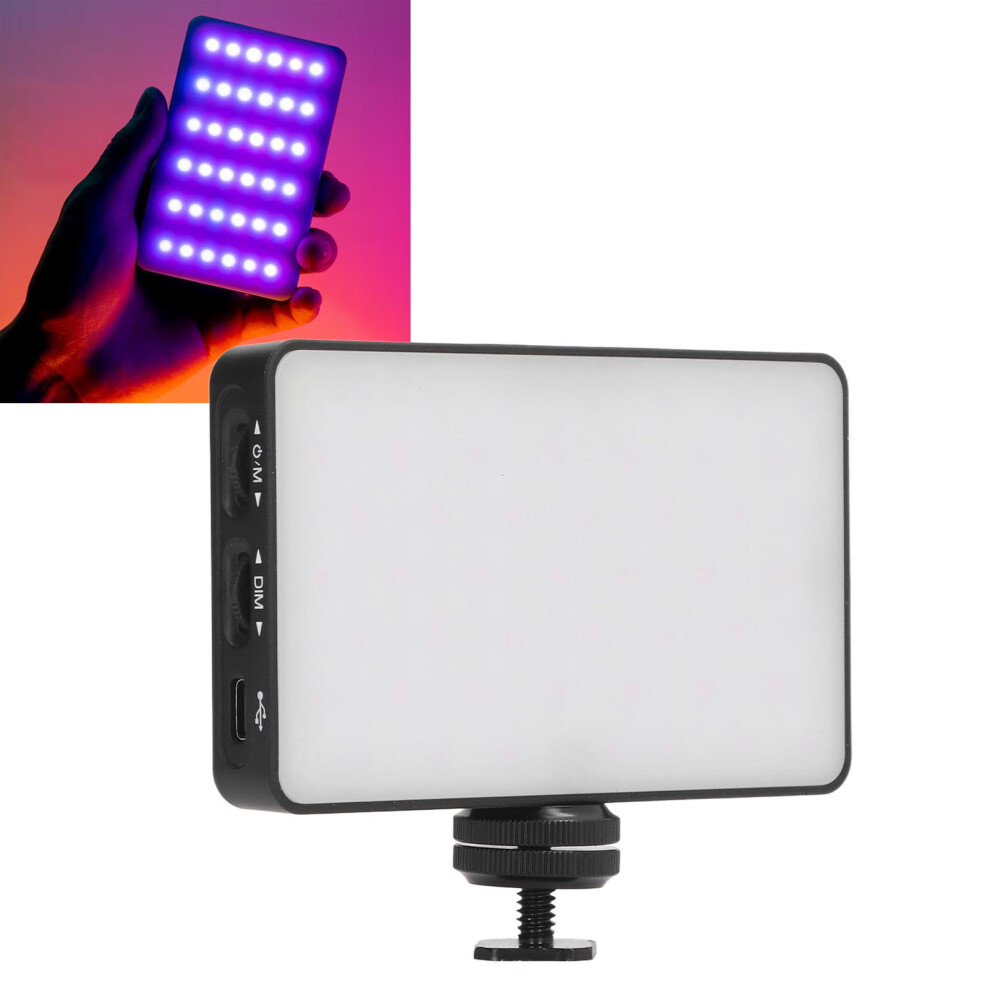 Rgb Video S Led Camera Full Color Portable Photography Ing 3000Mah Rechargeable 2500Â9000K Dimmable Light 7631315128221