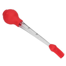 Truthahnfüller-Set mit Soßenpinsel, 100g, Rot, 6,5x31,5cm