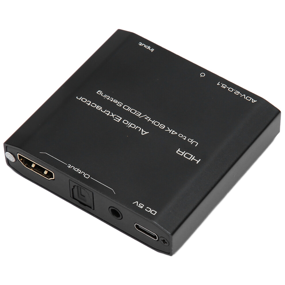 Hdr Hd Multimedia Interface Sound Extractor Support 4K 60Hz Edid Setting Converter For Hdcp Digital Dts 5.1 Pcm 7901315129765