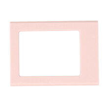 3in Magnetic Picture Frames DIY Powerful Magnet Splicable Small Magnet Photo Frame for Instant Camera Mini Photos Pink