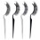 6pcs False Eyelashes Display Stick Holder Applicator Tool 3D Eyelash Extensions Style Try On Sticks 13