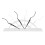 6pcs False Eyelashes Display Stick Holder Applicator Tool 3D Eyelash Extensions Style Try On Sticks 3