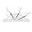 6pcs False Eyelashes Display Stick Holder Applicator Tool 3D Eyelash Extensions Style Try On Sticks 15