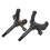 1pair Steering Knuckle Spindle ATV 200cc 18