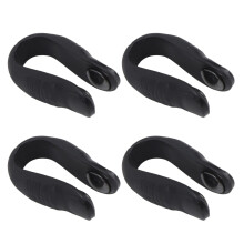 4pcs Acupressure Hand Pressure Point Clip Stress Reduction Wearable Magnets Headache Migraine Relief Clip Black