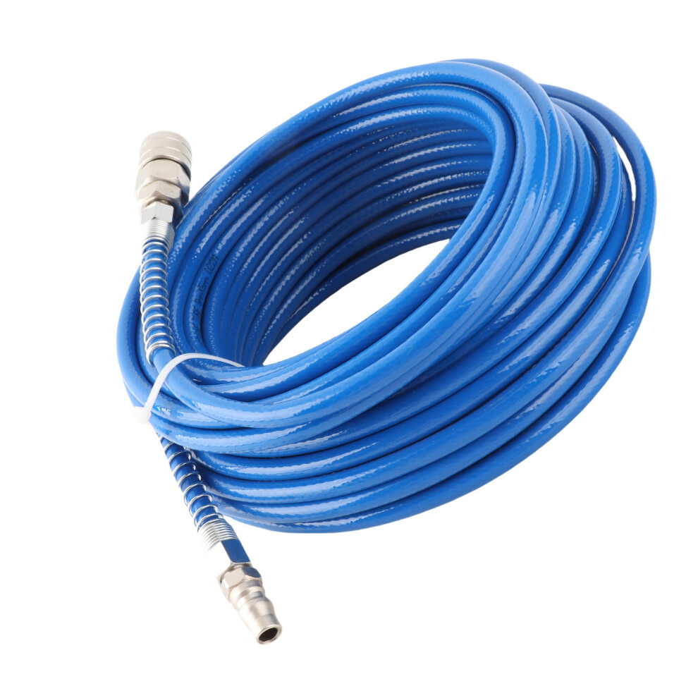 Air Compressor High Pressure Pipe 1/4In Npt 5Mm Inner 8Mm Outer Air Pneumatic Pu Hose Tube Tubing 20M Length Blue 4911315141332