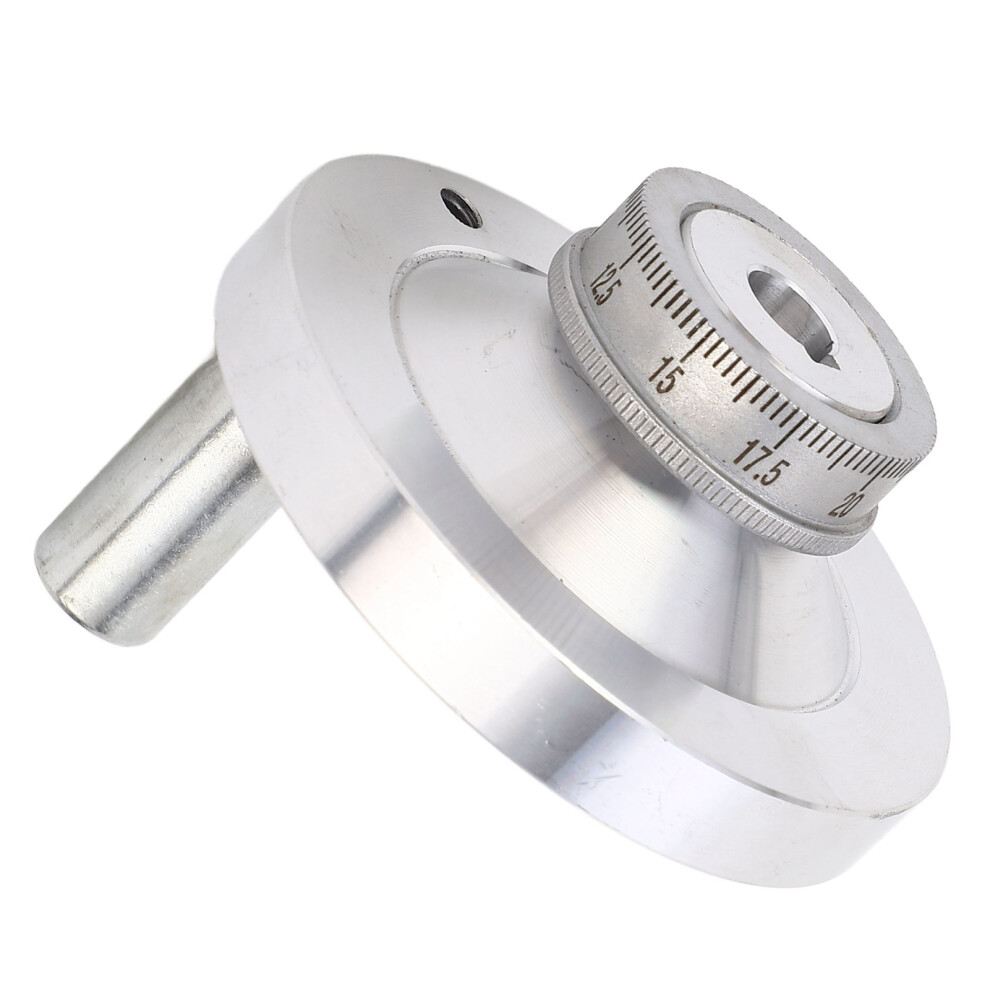 Lathe Handwheel 80Mm Aluminum Alloy Hand Wheel With Crank Handle For 7X12 7X14 0618 Cj18a Mini Lathes 8191315141747