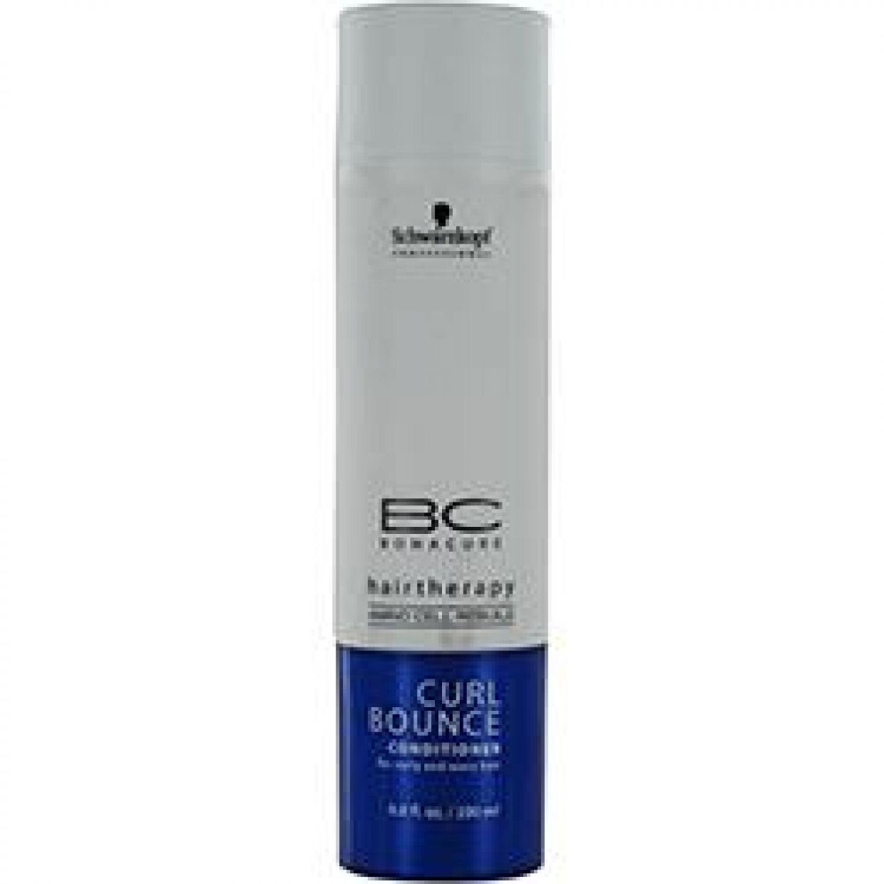 Schwarzkopf Bc Bonacure Curl Bounce Conditioner For Curly And Wavy Hair 200Ml/6.8Oz