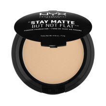 NYX PROFESSIONAL MAKEUP Stay Matte But Not Flat Powder Foundation, Medium Beige