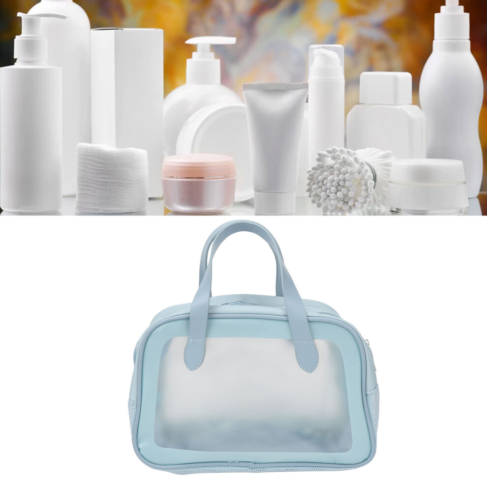 Dry Wet Toiletry Bag Large Capacity Dry Wet Separating Cosmetic Bag Breathable Mesh Draining Bag-image-OPC-PHR2NGP-NEW