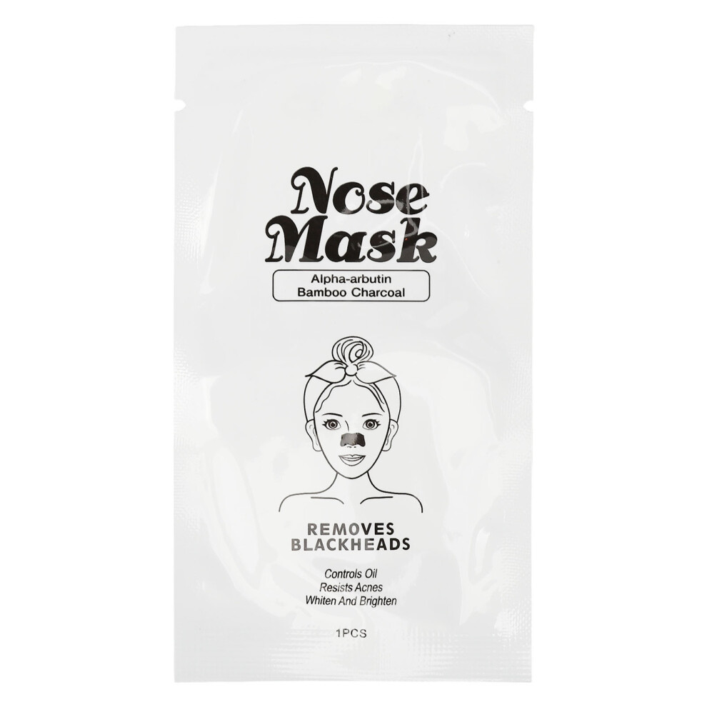 10PCS Blackhead Removal Nose Stripes Oil Control Charcoal Pore Unclogging Cleansing Peel Off Strips