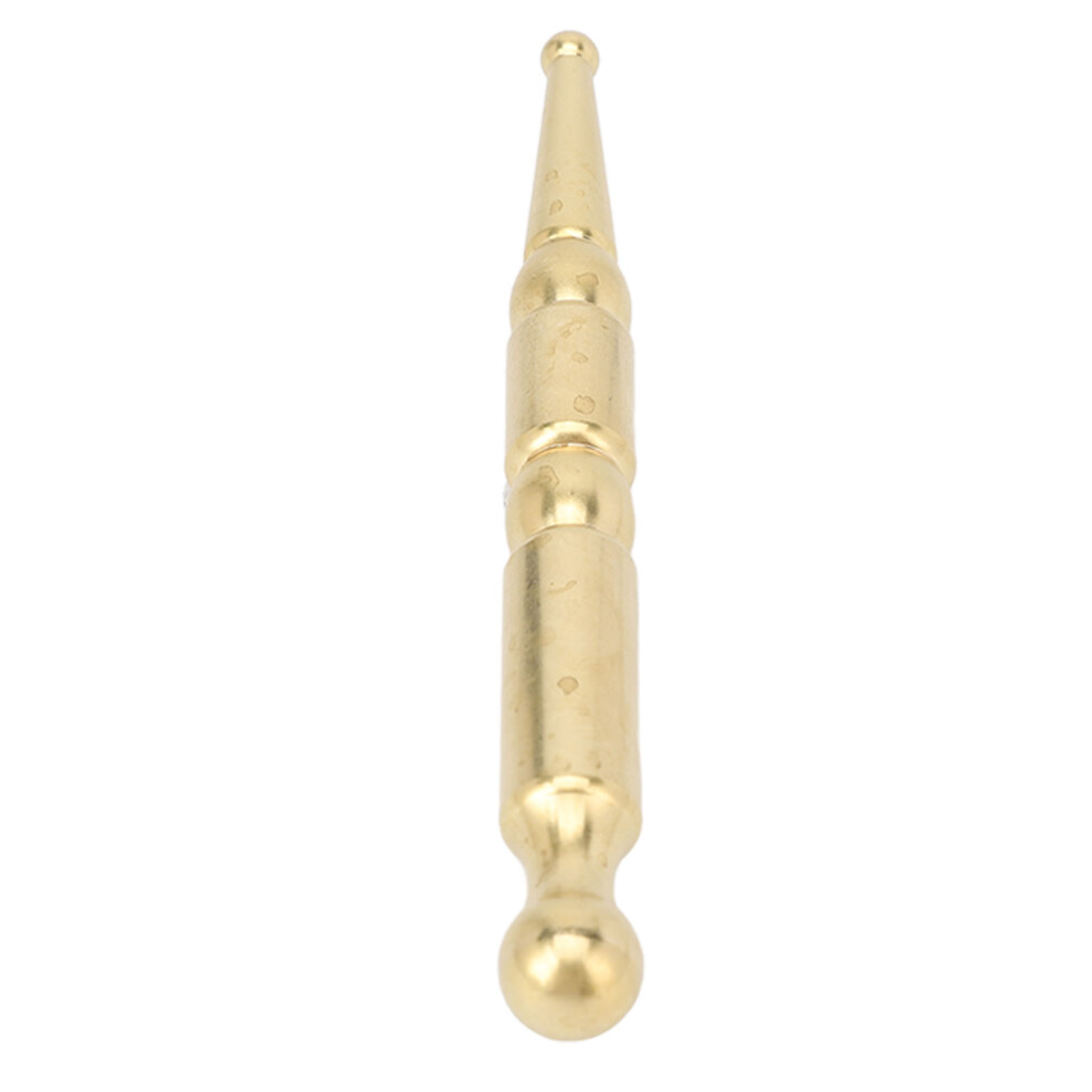 Acupuncture Pen Dual Head Textured Handle Facial Reflexology Point Probe Massaging Tool