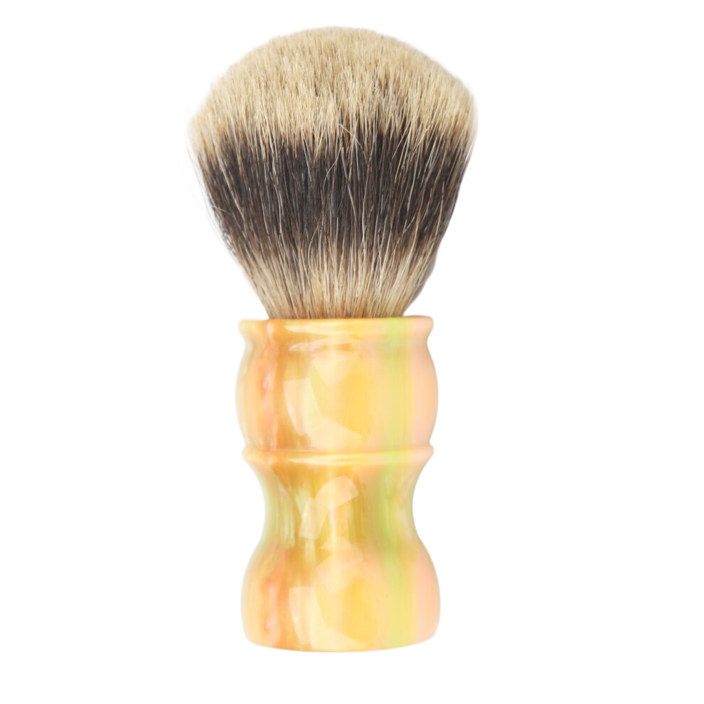 Synthetic Shaving Brush Barber Beard Shaving Brush Facial Hair Cleaning Brush for Barber Salon Home
