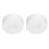 2 Rolls Shirt Neck Liner Protector Self Adhesive Breathable Absorbency Disposable Collar Protector Roll 1