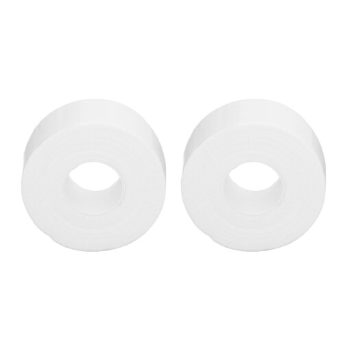 2 Rolls Shirt Neck Liner Protector Self Adhesive Breathable Absorbency Disposable Collar Protector Roll 1