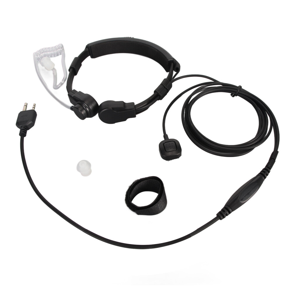 Throat Mic Earpiece Acoustic Tube Headset With Finger Ptt For Alan Midland Lxt600vp3 Lxt500vp3 Gxt1050vp4 Gxt1030vp4 8761315152861