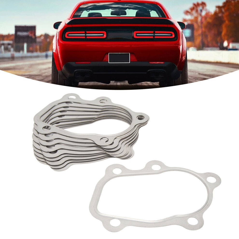 10Pcs Car Turbo Gasket 5 Bolt Turbine Outlet Downpipe Gasket For Silvia 200Sx S13 S14 Sr20det Ca18 Ca18det 5091315159007