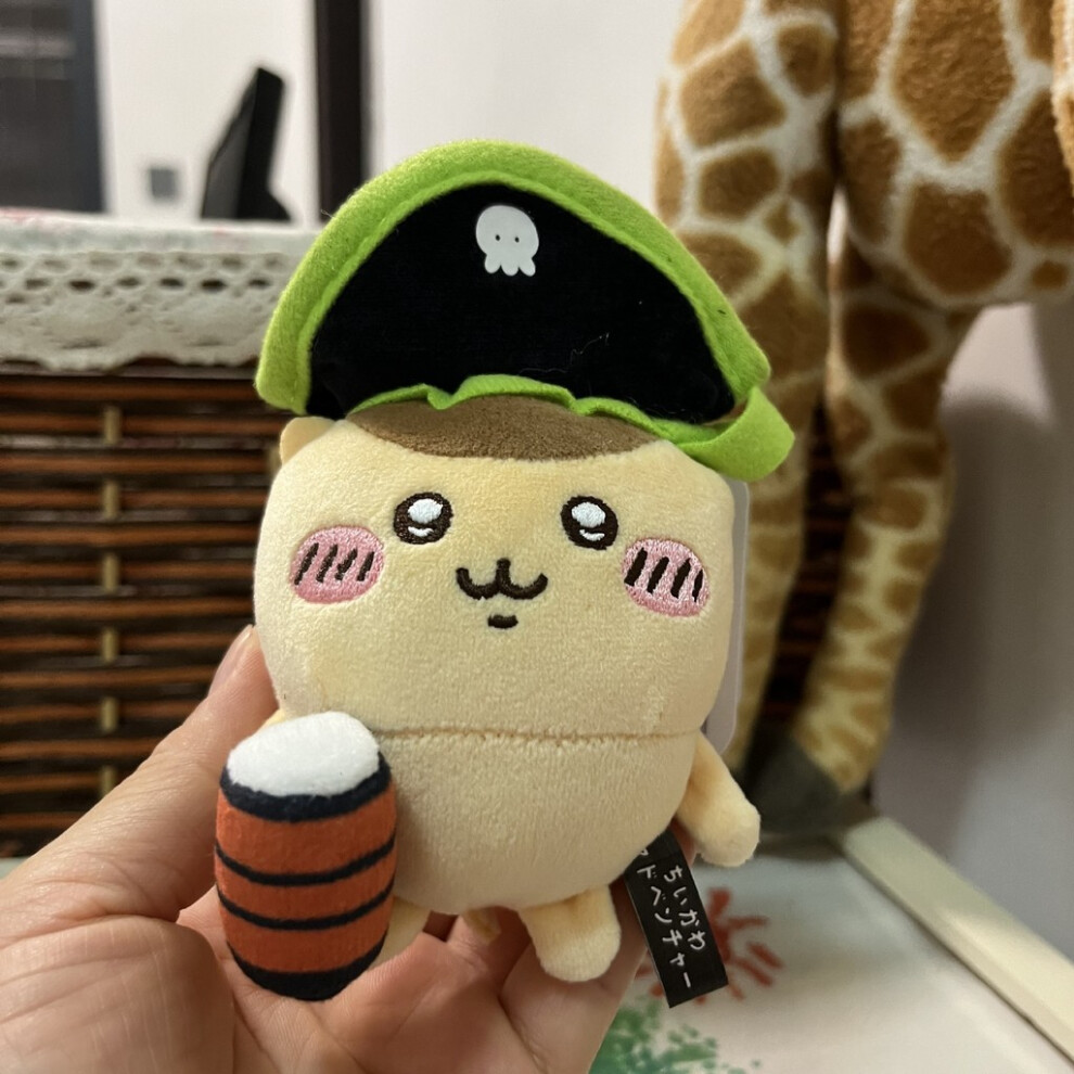 (Pirate Chestnut)Colgante De Juguete De Peluche PequeñO Pirata Giy Usaqi Para DecoracióN Y ColeccióN De Bolsas-image