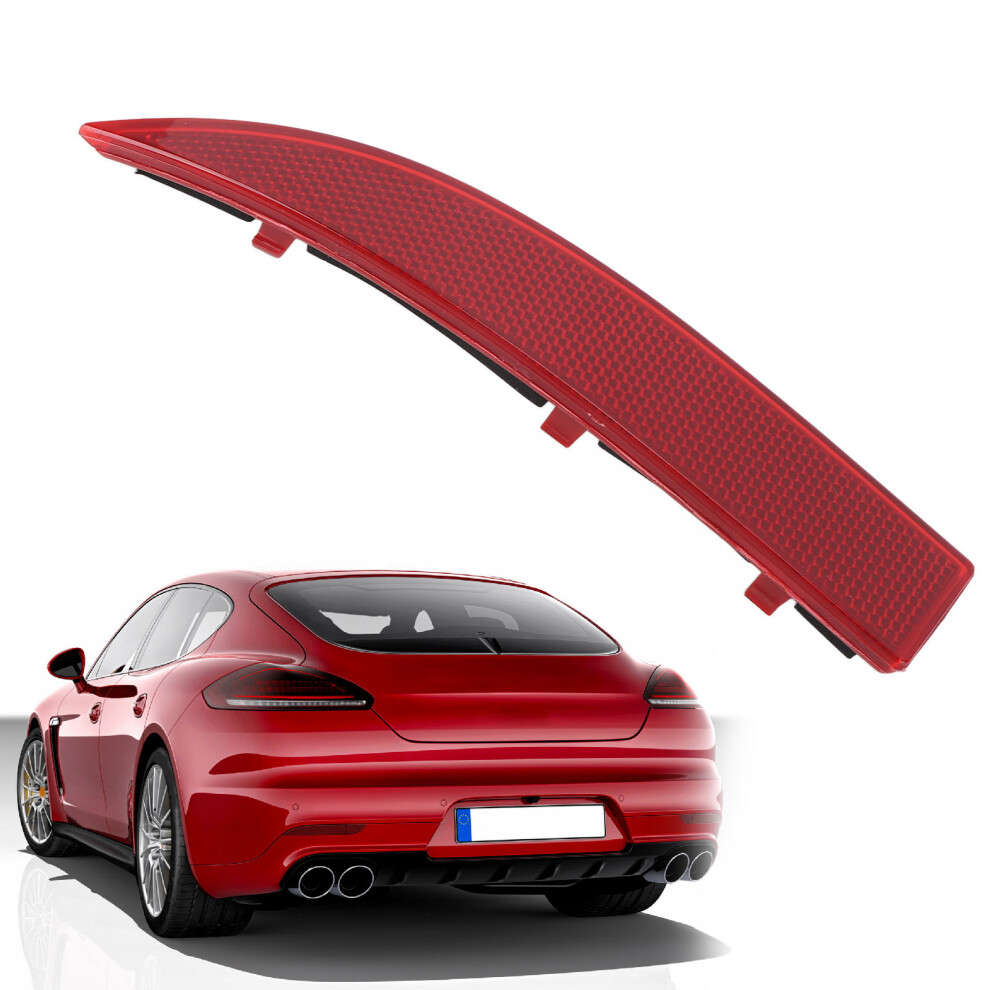 Rear Bumper Reflector Improved Visibility Red Marker Bumper Reflector for Panamera 970 2014 to 2018 Left 97063148701-image-OPC-PHR2QXS-NEW