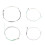 4Pcs Violin String Steel Wire G D A E Clear Full Voice Professional Violin String Set for Replacement 1