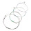 4Pcs Violin String Steel Wire G D A E Clear Full Voice Professional Violin String Set for Replacement 9