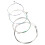 4Pcs Violin String Steel Wire G D A E Clear Full Voice Professional Violin String Set for Replacement 5