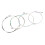 4Pcs Violin String Steel Wire G D A E Clear Full Voice Professional Violin String Set for Replacement 11