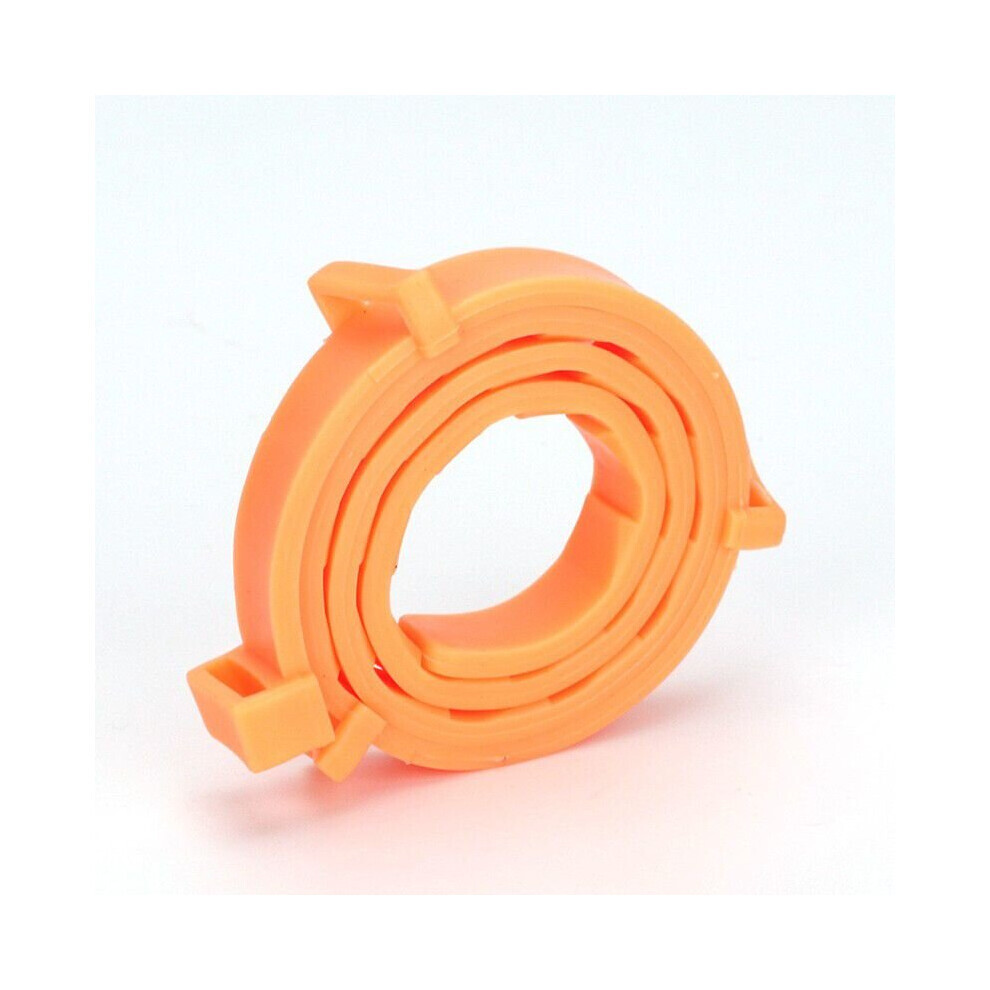 (Boîte grise 62 cm) Collier anti-puces et anti-tiques pour chien et chat, réglable en caoutchouc