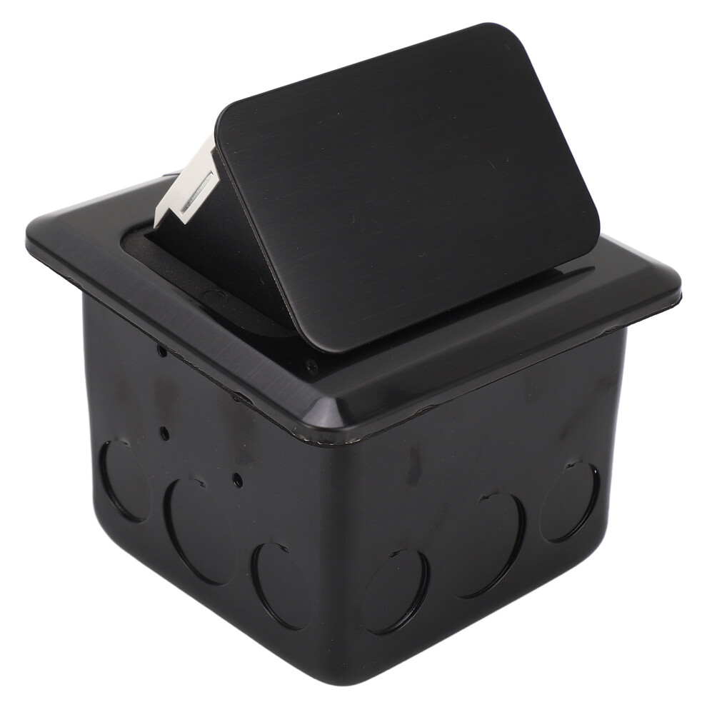 Desktop Socket 20A Power Strip Table Connection Box 3 Hole Outlets Dual Usb Ac 3411315176859