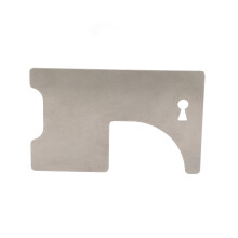 Stainless Steel Firefighting Tool Multifunctional Door Seam Manual Firefighter Hand Hall Pass 0.7mm Thick