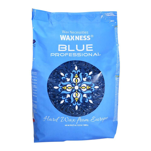 Vax Waxness Premium Σκληρές Κεχριές Μπλε Επαγγελματικές 2,2 Λίβρες