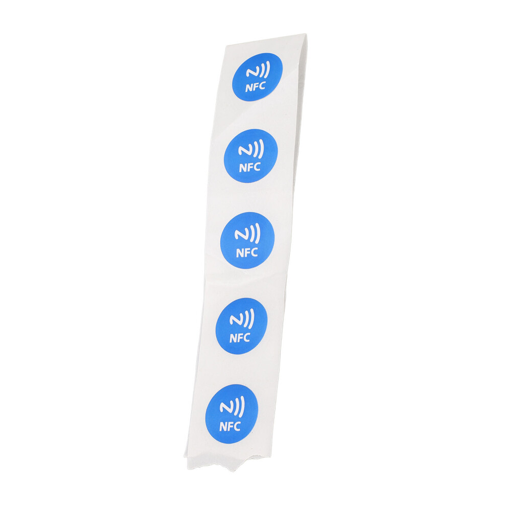 30Pcs Nfc Tags Pvc Waterproof 504 Bytes Programmable Nfc Stickers For Tagmo Phone Blue 4671315182345