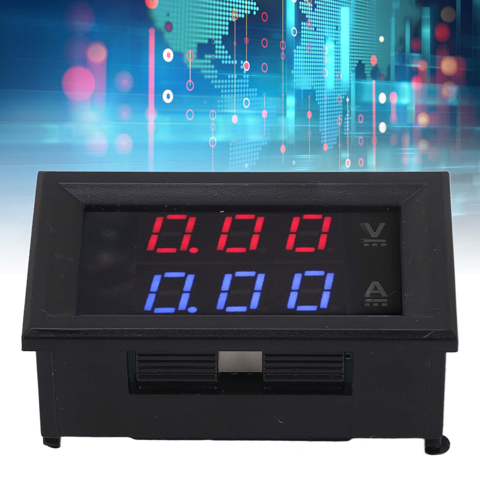 Voltage Current Meter Digital Voltmeter Ammeter Volt Tester Amp Detector Led Amperage Monitor Gauge Dc0â100V 100A With Diverter 6931315182447