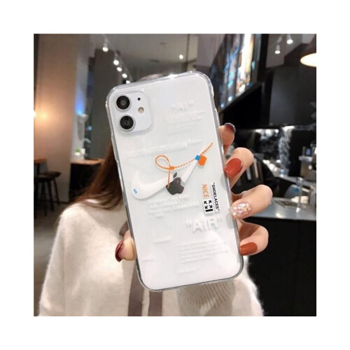 Funda de TPU con el logotipo de Nike para iPhone 13 Pro Max (morado ...