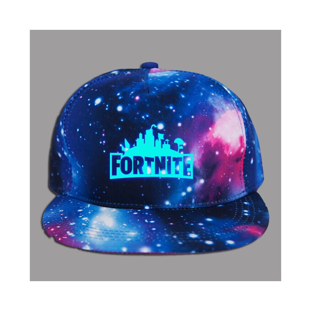 (Noir) Casquette de baseball Snapback Fortnite pour homme et femme