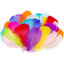 Plumas Naturales para Manualidades - 350 Piezas 6-12cm, Mezcla de Colores para DIY y DecoraciÃ³n