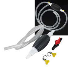 Auto-Handbuch Kraftstoffpumpe 24x6x6cm mit 1m Schlauch für Benzin Diesel Öl