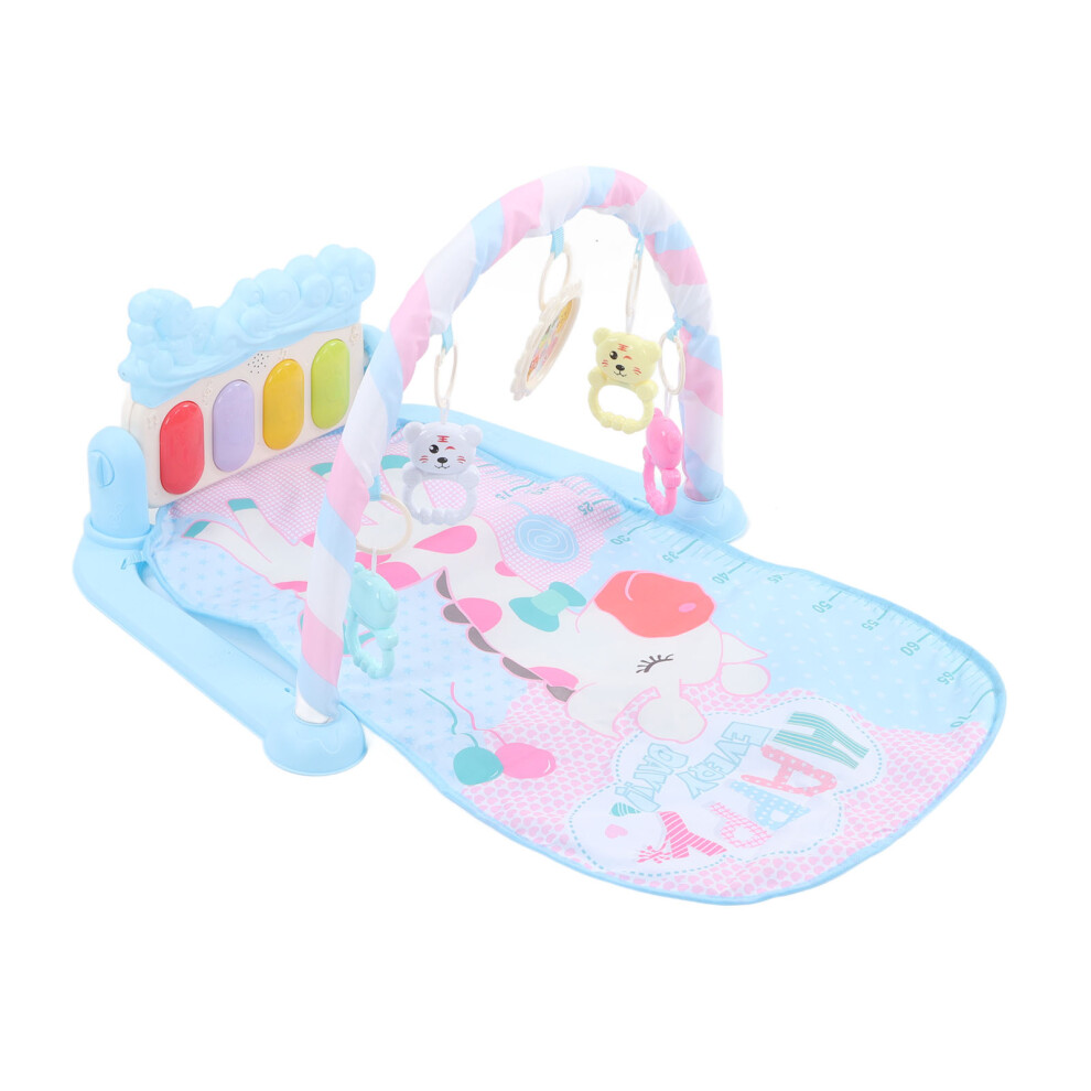Baby Gym Play Mat Multifunctional Musical Activity Baby Hanging Piano Gym Mat for Newborn Toddler Infants